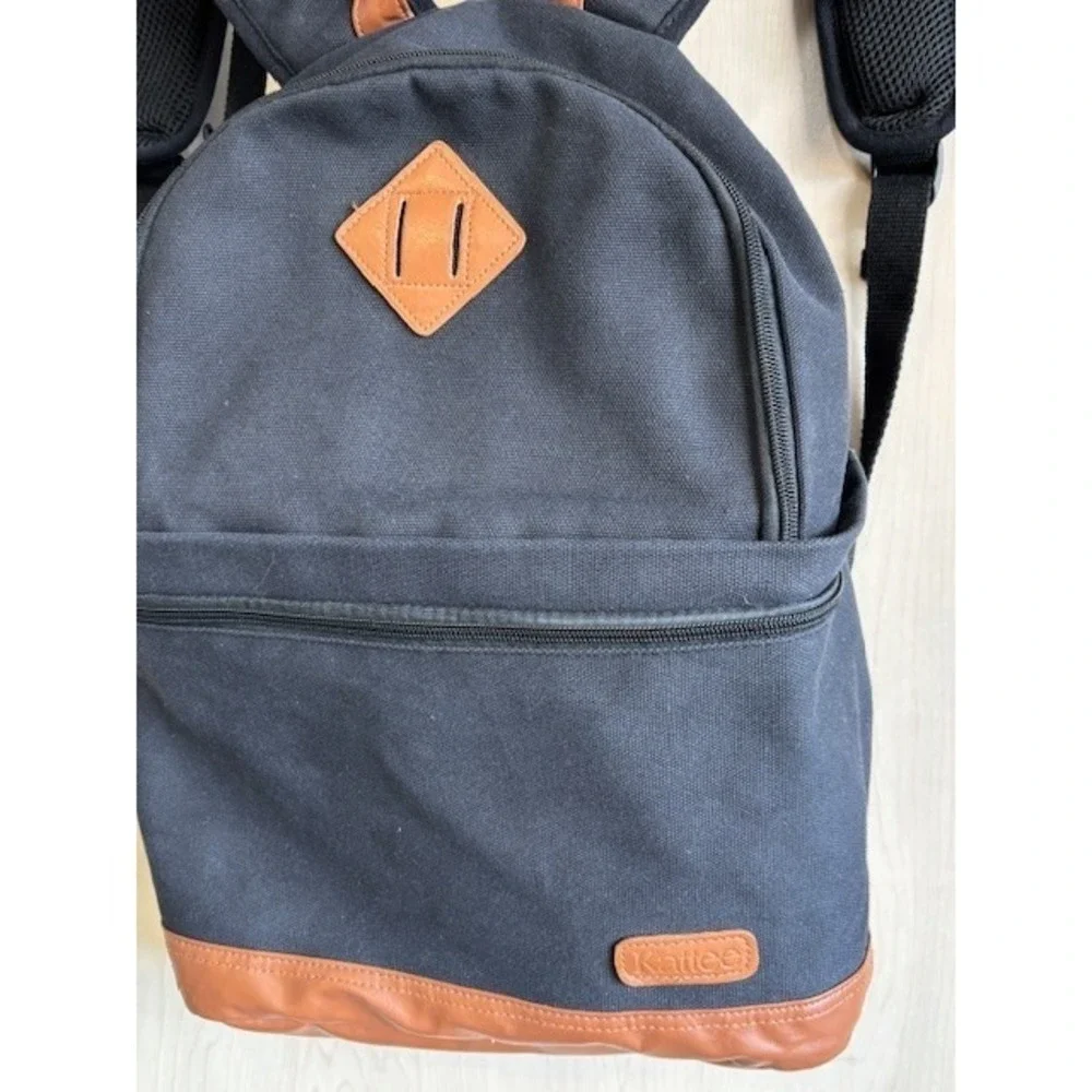 Kattee Professional Canvas DSLR SLR Camera Backpack Bag Laptop Travel Bag GUC
